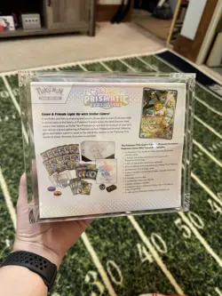 Pokemon Prismatic Evolutions Pokemon Center EXCLUSIVE Elite Trainer Box W/ Case - Image 2