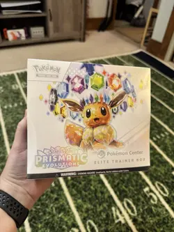 Pokemon Prismatic Evolutions Pokemon Center EXCLUSIVE Elite Trainer Box W/ Case - Image 3