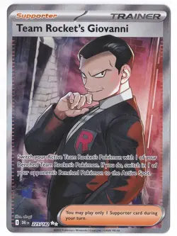 Pokemon Team Rocket's Giovanni Destined Rivals 225/182 Holo Ultra Rare - NM - Image 1