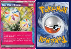 Neo Upper Energy 162/162 ACE SPEC Rare Temporal Forces Pokemon Reverse Holo NM - Image 3