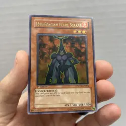 Neo-Spacian Flare Scarab POTD-EN004 Ultimate Rare 1st Edition Yu-Gi-Oh - Image 1