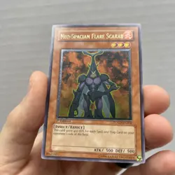 Neo-Spacian Flare Scarab POTD-EN004 Ultimate Rare 1st Edition Yu-Gi-Oh - Image 2