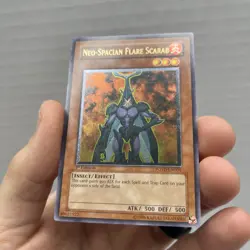 Neo-Spacian Flare Scarab POTD-EN004 Ultimate Rare 1st Edition Yu-Gi-Oh - Image 3