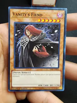 Yugioh!-(x3)-Vanity's Fiend -SR06-EN010-Common-1st Ed-(LP) - Image 5