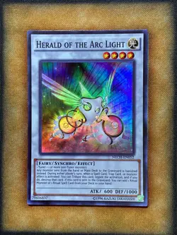 Yugioh Herald Of The Arc Light NECH-EN052 Super Rare NM - Image 1