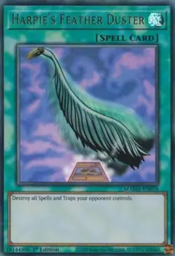 Harpie's Feather Duster-Ultra Rare - 1st Edition - MAMA-EN076 - Magnificent M... - Image 1