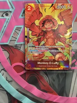 Monkey D. Luffy - OP01-024 Alt Art - PRB01 The Best - One Piece English - Image 1