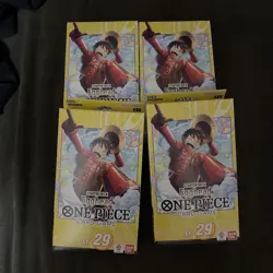 Lot Of 4 Box One Piece Egghead ENGLISH Starter Deck ST-29 SEALED NEW Ships Now - Image 1