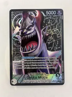 Gecko Moria Alt Art Leader OP06-080 Wings Of The Captain One Piece TCG - Image 1