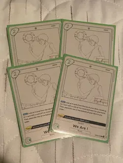 We Are ! EB02-020 Playset NM Extra Booster: Anime 25th Collection One Piece TCG - Image 1