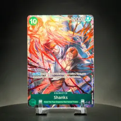 Shanks OP13-028 SR Alt Art | OP13 Carrying On His Will | One Piece TCG | NM - Image 1