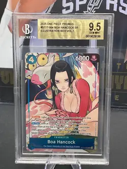 2025 One Piece Promos #ST17-004 Boa Hancock SR Illustration Box Vo. 1 BGS 9.5 - Image 1
