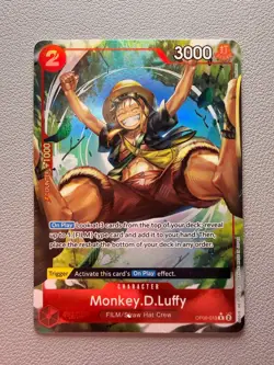 Monkey.D.Luffy OP06-013 V2 Alt Art AA | NM | One Piece TCG | English - Image 1