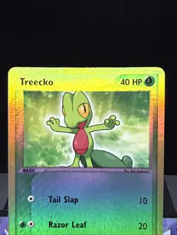 Pokemon Card Treecko 76/109 EX Ruby & Sapphire Reverse Holo Light Play - Image 2