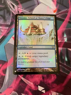 MTG - MINAMO, SCHOOL AT WATER'S EDGE - FOIL - THE LIST - NM MYSTERY BOOSTER VLP - Image 1