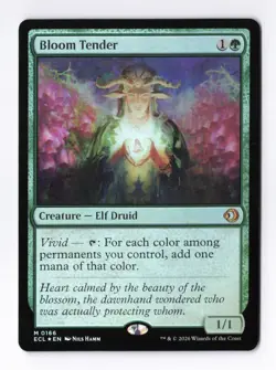 Bloom Tender (Foil) 0166 (M) MTG Lorwyn Eclipsed (ECL) - Image 1