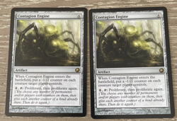Contagion Engine x2. Scars of Mirrodin MTG NM Magic: The Gathering Free Ship - Image 1