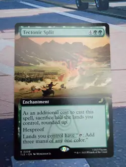 Tectonic Split (Extended Art) MTG Avatar: The Last Airbender: Eternal ATLA NM - Image 2