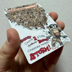 Hundreds Of Beavers 🦫- MTG Hand Painted Alter - Empty The Warrens - Image 2