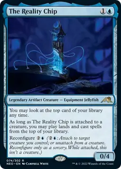 MTG The Reality Chip - 74 / English / Lightly Played - Image 1