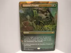 MTG Assassin's Trophy Double Masters 2022 Foil Rare NM 372 Extended Art - Image 1