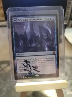 MTG Magic the Gathering Sea Gate Restoration Card 076 Zendikar Rising - Image 2