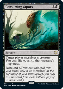Mint/Near-Mint, English - 4 x MTG Consuming Vapors Commander: Adventures in the - Image 1