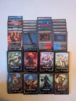 Magic The Gathering Clue Ravinca Loose Cards 8 Theme Decks Creatures Artifact + - Image 1