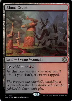 MTG Blood Crypt (262) | NM | Lorwyn Eclipsed {ECL} - Image 1