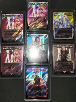 Magic The Gathering Final Fantasy Surge Foil Lot Of 7 pack fresh NM SURGE - Image 1