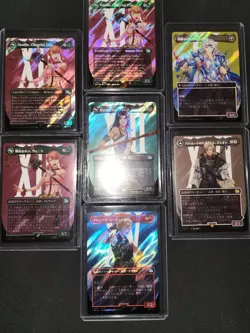 Magic The Gathering Final Fantasy Surge Foil Lot Of 7 pack fresh NM SURGE - Image 2