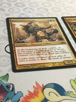 D1201 MAGIC DRAGON'S MAZE BOROS BATTLESHAPER & TAJIC BLADE OF LEGION LP R MTG - Image 3