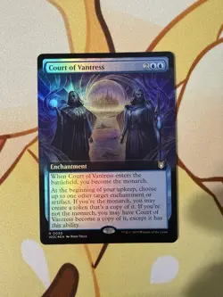 Court of Vantress (Extended Art) Commander: Wilds of Eldraine Foil - Image 1