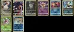 2022-2023 Pokemon 8 Card Lot Snorlax Lost Origin, Full Arts, Holo Rares, Raidant - Image 1