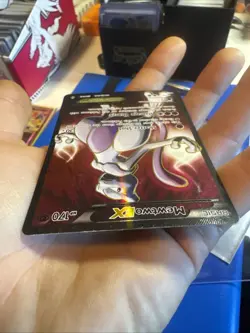 Pokemon Mewtwo-EX TCG Full Art Ultra Rare Holo Card Breakthrough 158/162 - Image 3