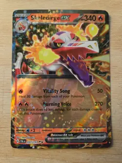 Pokemon Skeledirge ex - 037/193 - Pokemon Paldea Evolved Ultra Rare - Image 1