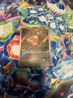 Pokemon TCG Stunfisk Illustration Surging Sparks 202/191 - Image 1