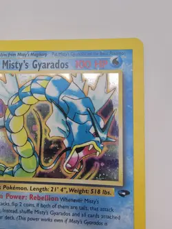 Pokemon TCG Misty's Gyarados Holo Rare Gym Challenge 13/132 Unlimited Edition - Image 4