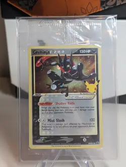 Pokemon TCG Greninja SWSH144 Celebrations Black Star Promo NM Sealed - Image 3