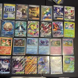 40 Pokemon Card Lot Multi Sets, EX, V, Full Art, SIRs, sealed promos - Image 4
