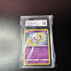 2017 Pokemon Mew 40/73 Shiny Holo Rare Sun & Moon Shining Legends Graded CGC 10 - Image 1