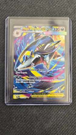 Pokemon TCG Mega Sharpedo EX 127/094 Me02: Phantasmal Flames Holo 330HP English - Image 1