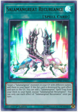 Yugioh! - Salamangreat Recureance - DANE-EN052 - Rare - 1st Ed -NM/M - Image 1
