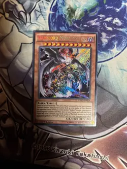(AY) Yugioh Darklord Morningstar DESO-EN029 Secret Rare 1st Ed VLP - Image 1
