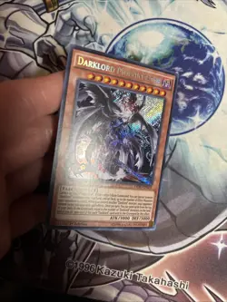 (AY) Yugioh Darklord Morningstar DESO-EN029 Secret Rare 1st Ed VLP - Image 4