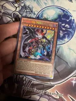 (AY) Yugioh Darklord Morningstar DESO-EN029 Secret Rare 1st Ed VLP - Image 5