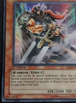 Yugioh Gilford the Legend SD5-EN001 Ultra Rare 1st Edition LP - Image 3