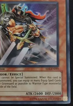 Yugioh Gilford the Legend SD5-EN001 Ultra Rare 1st Edition LP - Image 4