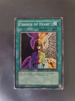 Yu Gi Oh! TCG Change Of Heart SDY-032 Unlimited MP Heavy Damage - Image 1