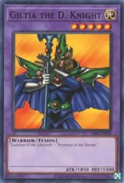 Giltia The D. Knight MRD-EN094 Yugioh! 25th Anniversary Common Metal Raiders - Image 1